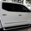 Seitentürleiste Türleisten Türschutzleiste für Toyota Hilux 2006-2015 Chrom 4x