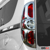 Rücklicht Leisten Heckleuchte für Fiat Doblo 2010-2014 Chrom ABS Matte 2tlg