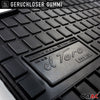 OMAC Gummi Fußmatten für Ford Custom 2012-2024 Automatten Gummi Schwarz 5tlg