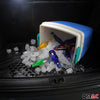 Gummimatten & Kofferraumwanne Set für Mazda 2 Allwetter Antirutsch Gummi Schwarz