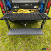 Folding tailgate step for pick-ups car loading areas step folding step