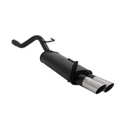 Novus Sportauspuff für Opel Corsa D 2x76mm MS-Design Endschalldämpfer mit ABE