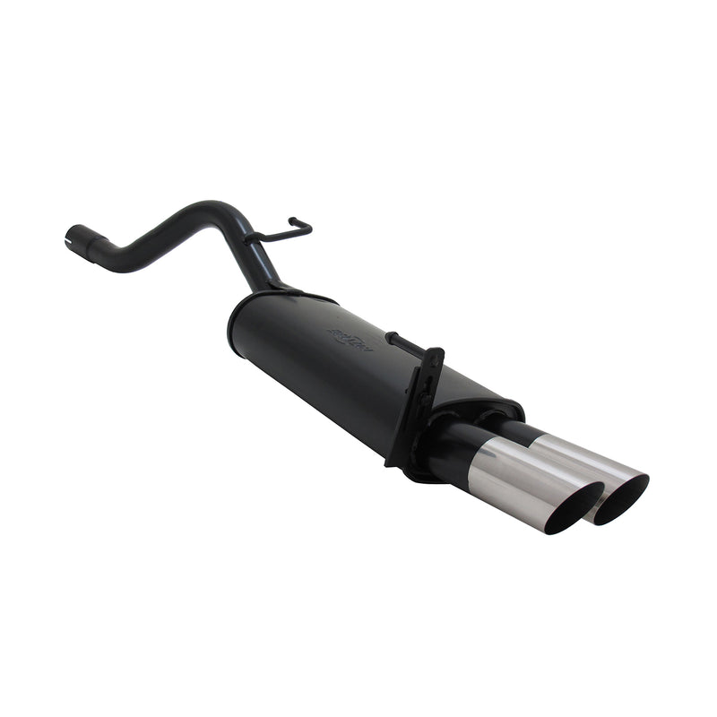 Novus Sportauspuff für Opel Corsa D 2x76mm MS-Design Endschalldämpfer mit ABE