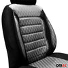Seat covers protective covers for Fiat 500 Brava Bravo gray black 2 seat front set