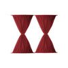 Sonnenschutz Gardinen MAß Vorhänge für Mercedes Vito W638 1996-2003 Rot 10x