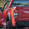 Rücklicht Leisten Heckleuchte für Ford Ranger 2011-2024 Chrom ABS Dunkel 2tlg