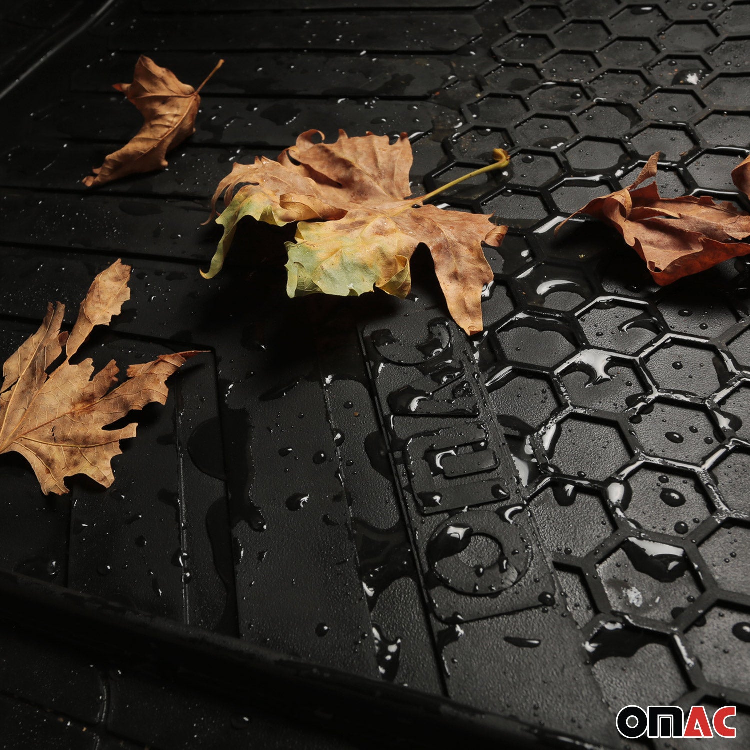Fußmatte Gummimatten für Mitsubishi Outlander Allwetter Hoher Rand Antirutsch