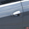 Türgriff Blende Türgriffkappen für Fiat Punto Evo 2008-2012 Edelstahl Silber 2x