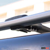 Dachträger Gepäckträger für VW Caddy 2015-2020 Relingträger Aluminium Schwarz 2x