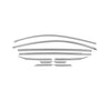 Fensterleisten für Hyundai i20 2014-2020 Oben Edelstahl Chrom Schrägheck 4 tlg