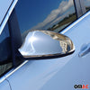 Spiegelkappen Spiegelabdeckung für Opel Astra J 2009-2015 Edelstahl Silber 2tlg