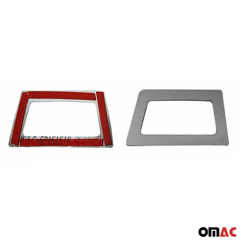 Blinkerrahmen Signalblende Seitenblinker für Opel Corsa 2014-2019 Chrom Dunkel