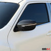 Spiegelkappen Spiegelabdeckung für Nissan Juke 2014-2019 Kohlefaser Schwarz 2tlg