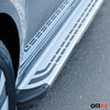 Trittbretter Seitenschweller Seitenbretter für VW Caddy 2004-2020 Schwarz Alu