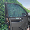 Moskitonetz Magnetisch Insektenschutz für Ford Transit 2014-2024 Schwarz 2tlg