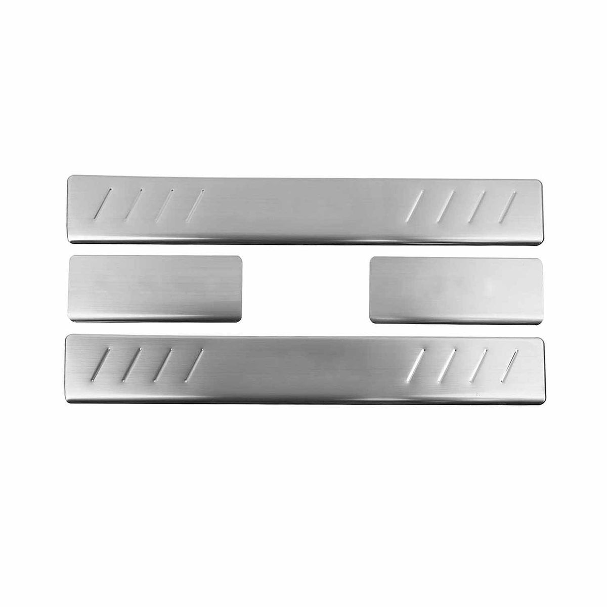 Einstiegsleisten Türschweller für Chevrolet Aveo 2011-2024 Edelstahl Silber 4tlg