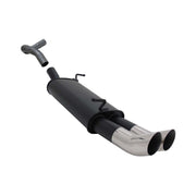 Novus Sportauspuff für Seat Ibiza 6L 2x76mm DTM Endschalldämpfer mit ABE