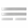 Door sill trims for Dacia Logan 2004-2012 stainless steel silver 4 pieces