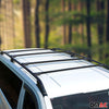 Roof rack luggage rack for Opel Vivaro 2014-2024 railing rack aluminum black 4x