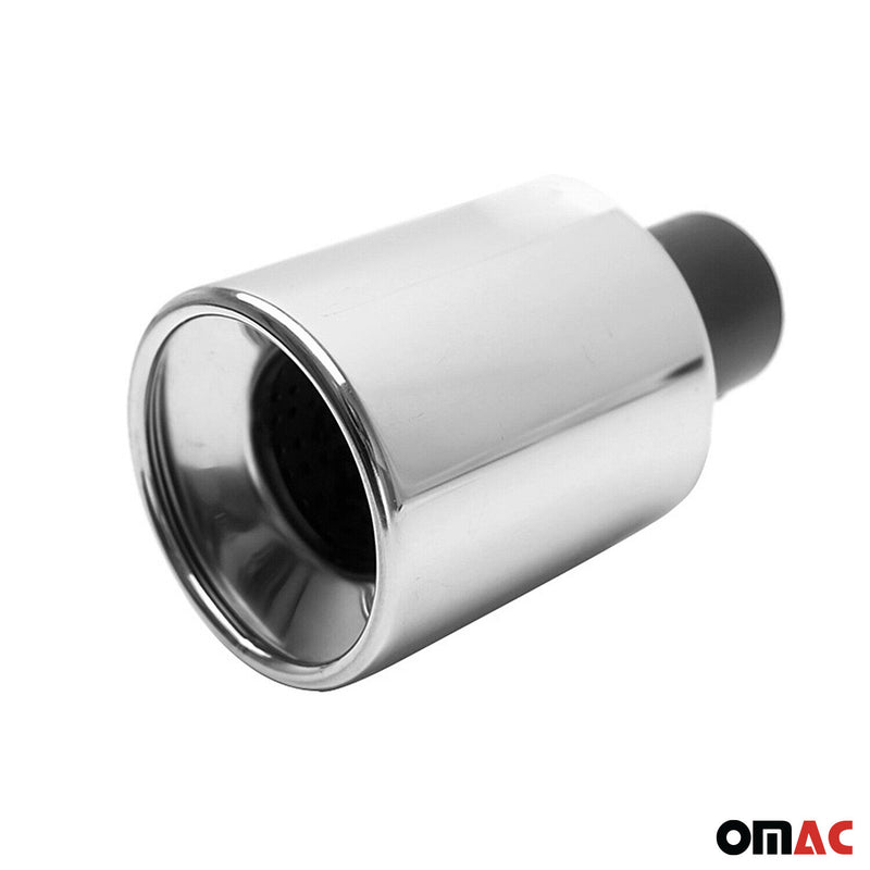 Auspuffblende Endrohr für Volvo S80 1998-2016 Edelstahl Chrom 60mm 1tlg