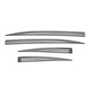 Seitentürleiste Türschutzleiste für Peugeot 3008 2016-2024 Chrom Stahl Dunkel 4x