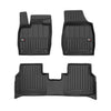 OMAC Gummi Fußmatten für Skoda Enyaq 2020-2024 Premium TPE Automatten Schwarz 4x