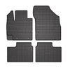 OMAC Gummi Fußmatten für Suzuki Ignis 2016-2024 Automatten Gummi Schwarz 4tlg