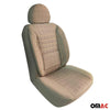 Schonbezüge Sitzschoner Sitzbezüge für Iveco Daily 2006-2024 Beige 1 Sitz