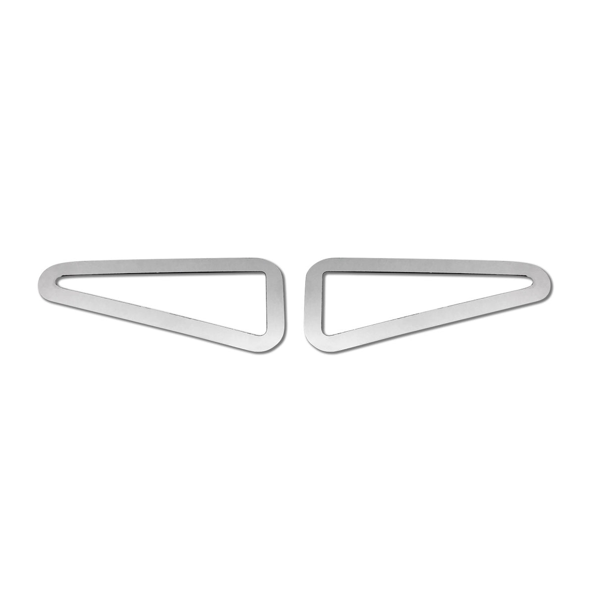 Blinkerrahmen Signalblende Blinker für Renault Megane 2002-2008 Edelstahl Silber