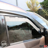 Lüftungsgitter Be & Entlüftung für Dacia Dokker 2012-2020 Aluminium Schwarz 2tlg