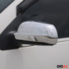 Spiegelkappen Spiegelabdeckung für VW Lupo 2001-2005 Chrom ABS Silber 2tlg