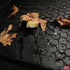Fußmatten Gummimatten 3D Matte für VW Caddy Gummi Schwarz 5tlg