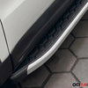 Trittbretter Seitenschweller für Range Rover Vogue III Edelstahl Schwarz Silber
