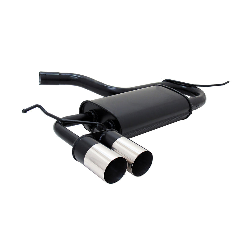 Novus Sportauspuff für Audi A3 8P Sportback Seat Leon 1P 2x76 RL-Design mit ABE