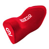 Neck pillow car headrest Sparco red