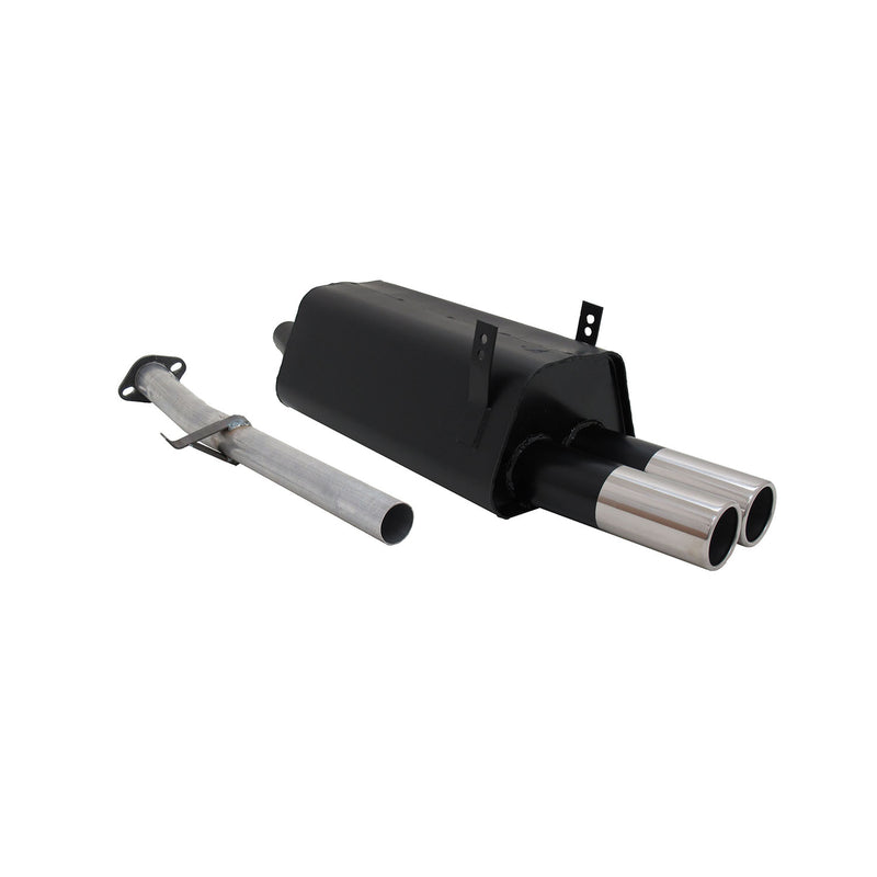 Novus Sportauspuff für BMW 3er E36 316 / 318 2x76mm Endschalldämpfer mit ABE