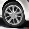 4x 15" Radkappen Radblenden Radzierblenden für Fiat ABS Silber