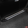 Trittbretter Seitenbretter Seitenschweller für Mercedes ML W164 Alu Schwarz Grau