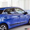 Fensterleisten Zierleisten für Hyundai i20 2014-2020 Oben Schrägheck Chrom 4tlg