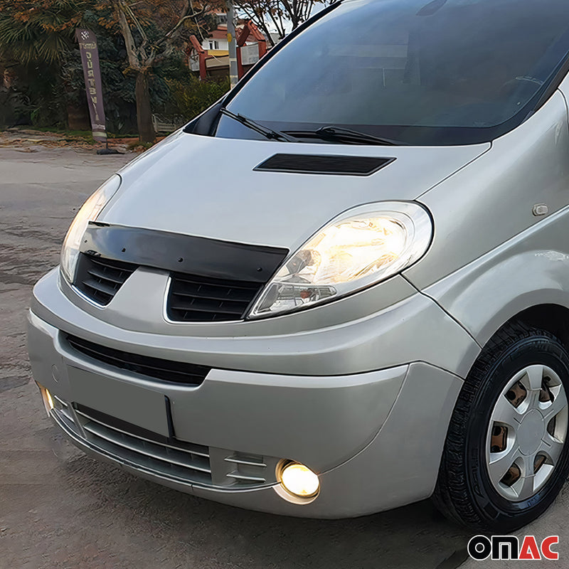 Motorhaube Deflektor Insekten für Renault Trafic Nissan Primastar 2001-14 Dunkel