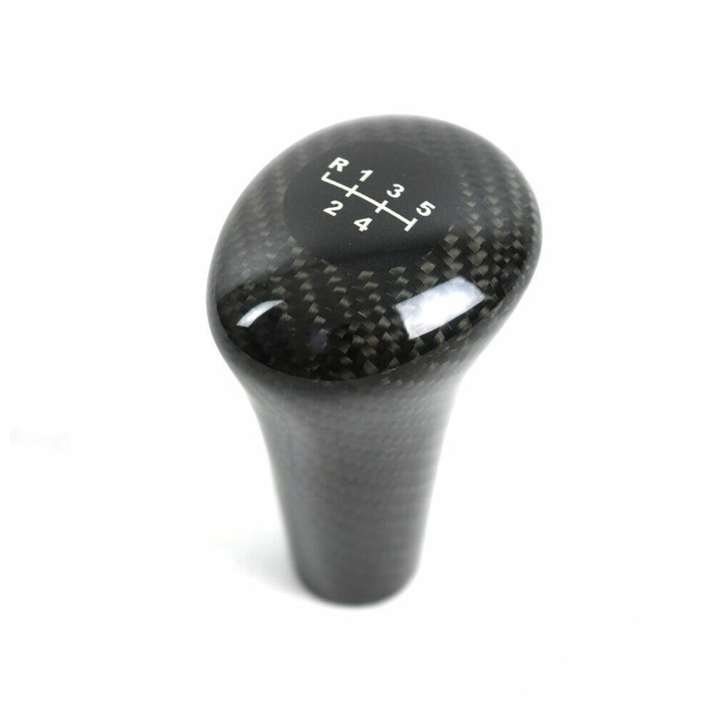 Schaltknauf Schaltknopf für BMW 3er E21 E30 E36 E46 E90 E91 E92 E93 Carbon 5Gang