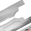 Door sill trims for Ford Connect 2014-2024 stainless steel silver 4 pieces