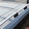 Dachreling Dachgepäckträger für VW Caddy 2021-2024 L2 Länger Alu Silber 2x