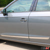 Türschutzleiste Seitentürleiste Türleisten für Dacia Sandero 2012-2021 Chrom 4x