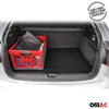 Kofferraummatte Kofferraumwanne für Nissan Note 2012-2021 Gummi TPE Schwarz