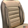 Seat covers protective covers for Citroen DS3 DS4 DS5 Beige 2 seat front set