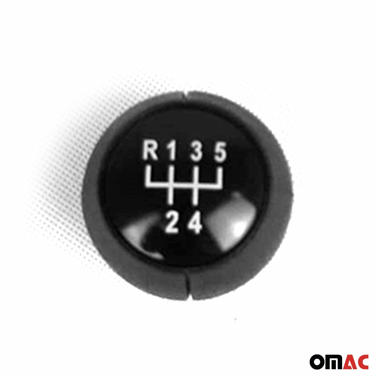 Schaltknauf Schaltknopf für Opel Astra F 1991-2000 Kunstleder Schwarz