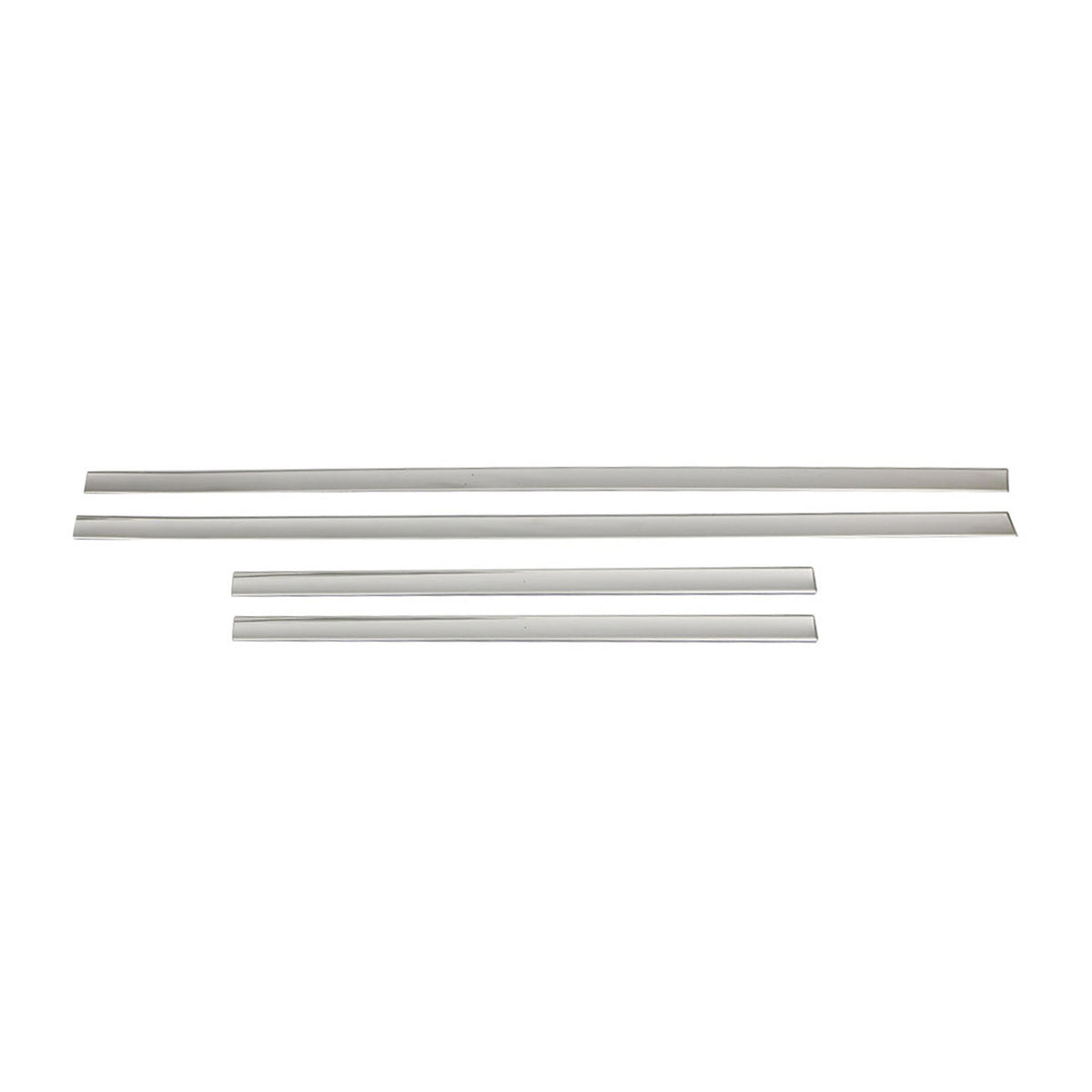 Türschutz Türleiste Seitentürleiste für Ford Edge 2015-2024 Edelstahl Silber 4x