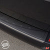 Ladekantenschutz für Mazda CX-3 2015-2021 Dark Chrom Gebürstet Schutz Edelstahl
