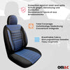 Schonbezüge Sitzschoner Sitzbezüge für Iveco Daily 2014-2024 Schwarz Blau 1 Sitz